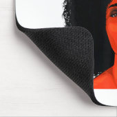Sie flüsterte zurück Ich bin der Sturm Black Histo Mousepad (Ecke)