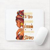 Sie flüsterte zurück Ich bin der Sturm Black Histo Mousepad (Mit Mouse)