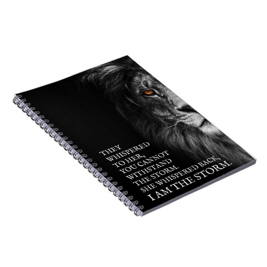 Sie flüsterte zurück, ich bin der Sturm Notizblock (Rechte Seite)