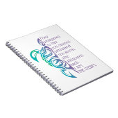 Sie flüsterte zurück, ich bin der Sturm Notizblock (Rechte Seite)