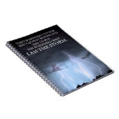 Sie flüsterte zurück, ich bin der Sturm Notizblock (Rechte Seite)