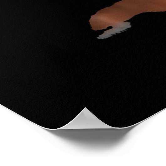 Sie flüsterte zurück, ich bin der Sturm Poster (Ecke)