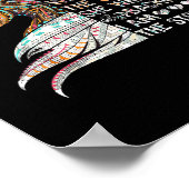 Sie flüsterte zurück, ich bin der Sturm Reitpferd Poster (Ecke)