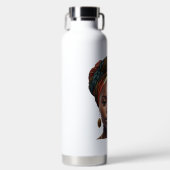 Sie flüsterte zurück, ich bin die starke Frau des  Trinkflasche (Vorderseite)