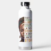 Sie flüsterte zurück, ich bin die starke Frau des  Trinkflasche (links)