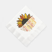 Sie flüsterte zurück, ich bin die stürmische Sonne Serviette (Ecke)