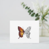 Sie flüsterten ihr, dass ihr den Sturm nicht ausha Postkarte (Stehend Vorderseite)