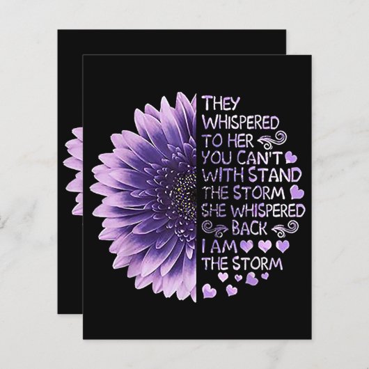 Sie flüsterten ihr zu, dass ihr den Sto nicht steh (Vorne/Hinten)