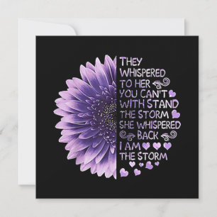 Sie flüsterten ihr zu, dass ihr den Sto nicht steh Einladung