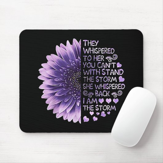 Sie flüsterten ihr zu, dass ihr den Sto nicht steh Mousepad (Mit Mouse)