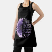 Sie flüsterten ihr zu, dass ihr den Sto nicht steh Schürze (InSitu)