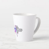 Sie flüsterten ihr zu, dass ihr Sturm nicht aushal Milchtasse (Rechte Ecke)