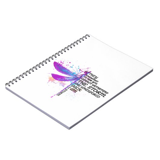 Sie flüsterten ihr zu, dass ihr Sturm nicht aushal Notizblock (Linke Seite)