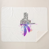 Sie flüsterten ihr zu, dass ihr Sturm nicht aushal Sherpadecke (Vorderseite (Horizontal))