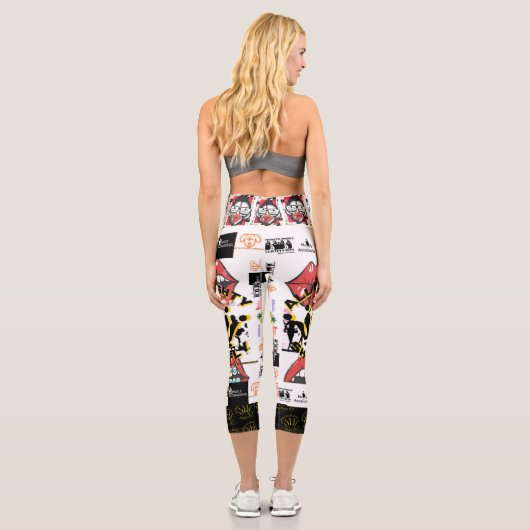 Sie Fly Juicy Lips Capri Pants (Rückseite)