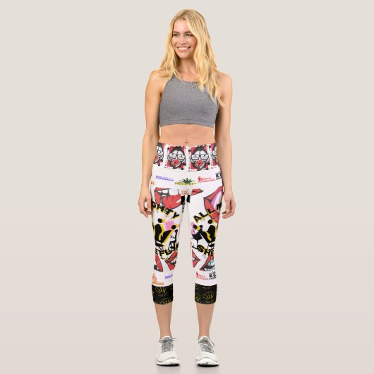 Sie Fly Juicy Lips Capri Pants (Vorderseite)