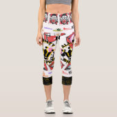 Sie Fly Juicy Lips Capri Pants Leggings (Vorderseite)