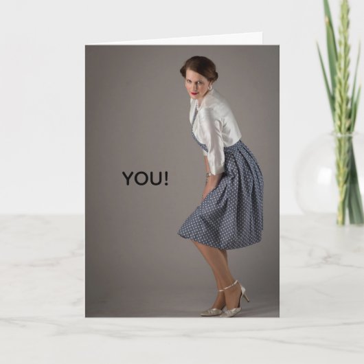 SIE - FREUNDSCHAFTSKARTE DANKESKARTE (Vorderseite)