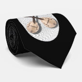 SIE FÜGEN FOTO- ODER TEXT-KRAWATTE-GESCHROSSENE MA KRAWATTE (Gerollt)