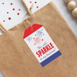 Sie fügen meinem Geschäft Sparkle hinzu Geschenkanhänger