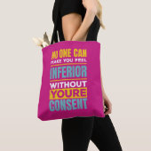 Sie fühlen sich minderwertiger Tasche für Frauenre (Von Nahem)
