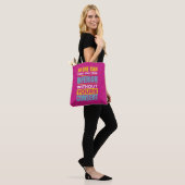 Sie fühlen sich minderwertiger Tasche für Frauenre (Am Model)