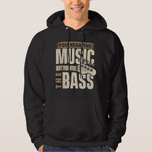 Sie fühlen sich wie Bass, Bassisten Bass Gitarre P Hoodie