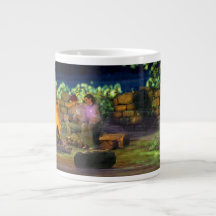 "Sie fühlte sich verbunden."Tasse