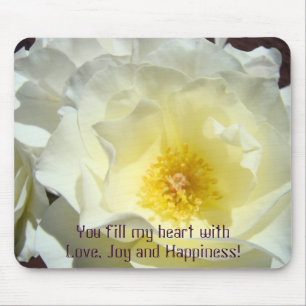 Sie füllen mein Herz mit Liebe Joy Happiness Mouse Mousepad