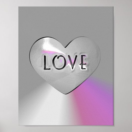 Sie füllen mein Herz mit Liebe Poster (Vorne)