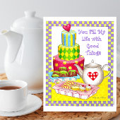 Sie füllen meine inspirierende Postkarte aus