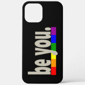Sie Gay Pride Rainbow Flag Carved Wood iPhone C Case-Mate iPhone Hülle (Rückseite)