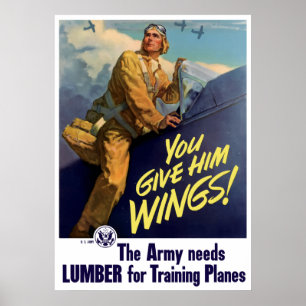 Sie geben ihm Flügel! Poster