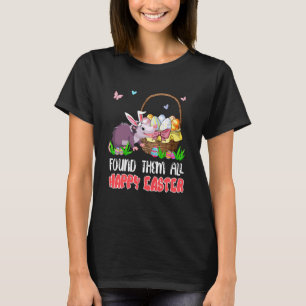 Sie gefunden alle glücklichen Ostern Bunny Opossum T-Shirt