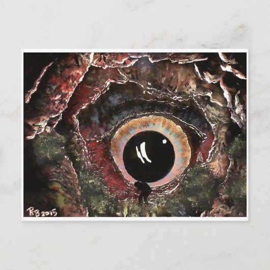 Sie gefunden! postkarte (Vorderseite)