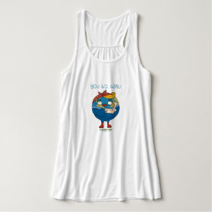 Sie gehen, Mädchen Tank Top