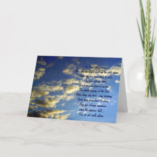 Sie gehen nicht allein... karte