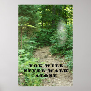 SIE GEHEN NIE ALLEIN POSTER