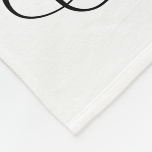 Sie gehen nie alleinFleece-Decke Fleecedecke (Ecke)