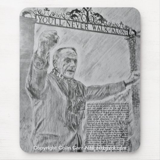 Sie gehen nie alleinMousepad Colin Carr-Nall Mousepad (Vorne)