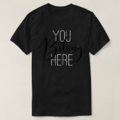 Sie gehören hier - Greeter - Welcome Zuhause - Ado T-Shirt (Design vorne)