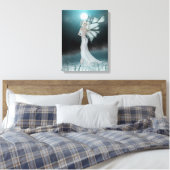 Sie geht auf gepanzerten Leinwand (Insitu (Schlafzimmer))