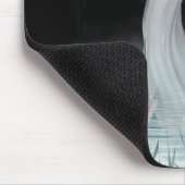 Sie geht auf Wasser - Fantasie/Fee Mousepad (Ecke)