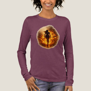 Sie geht durch das Feuer T-Shirt Tri-Blend Shirt