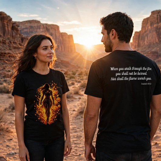 Sie geht durch Feuer T-Shirt