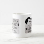 Sie geht in Schönheit Kaffeetasse (Mittel)