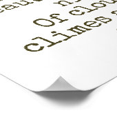 Sie geht in Schönheit - Schönheitsangebot Poster (Ecke)