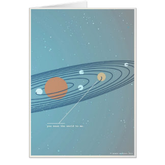 Sie gemein die Welt zu mir