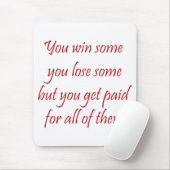 Sie gewinnen einiges, das Sie irgendeinen Mousepad (Mit Mouse)