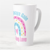Sie gewinnen immer, indem Sie Liebe geben Milchtasse (Rechte Ecke)